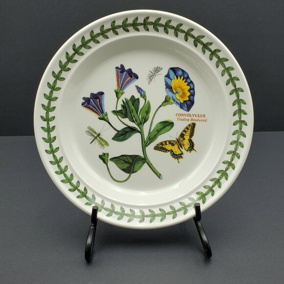 Portmeirion Botanic Garden Bread Dessert Appetizer Plates Daisy Bindweed Plates - Picture 2 of 7